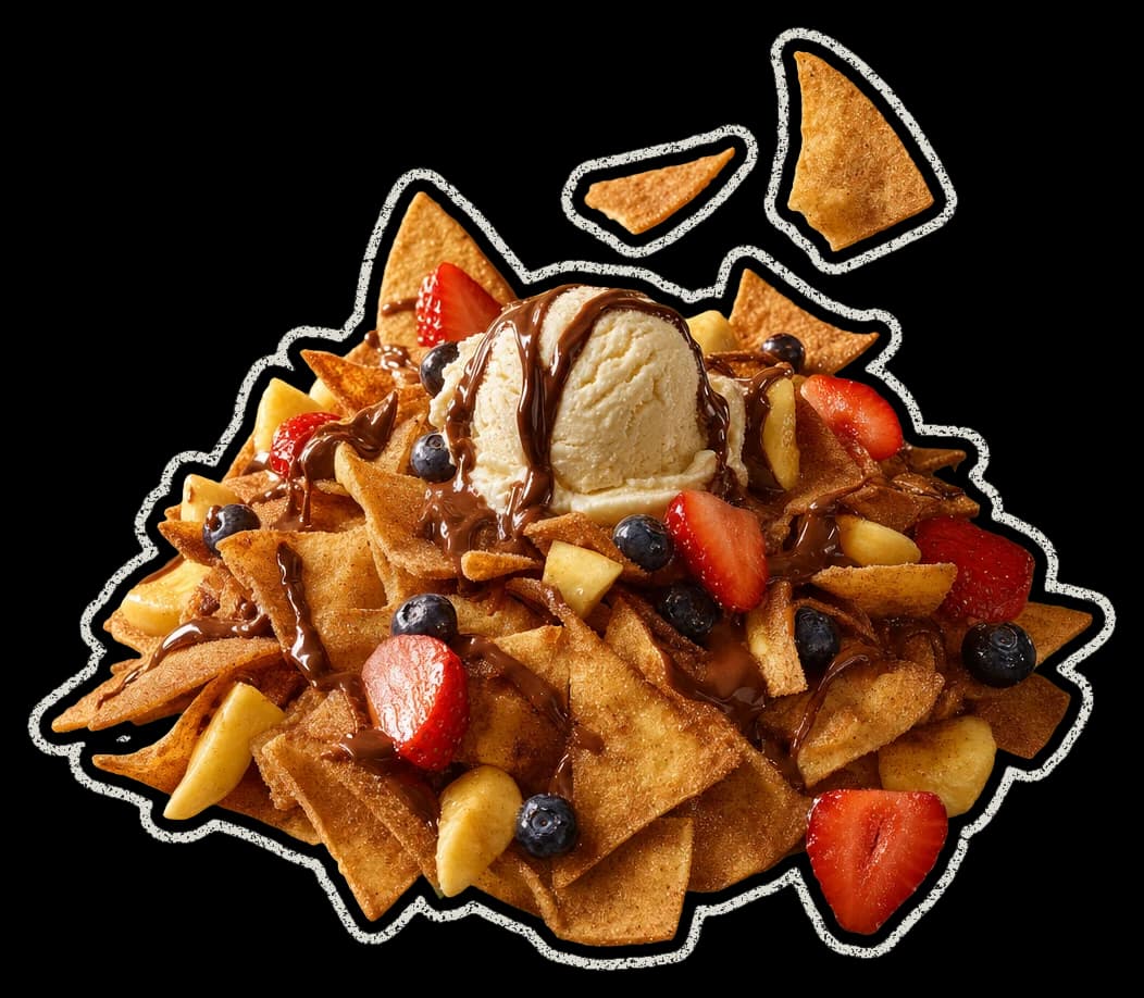 Sladké nachos