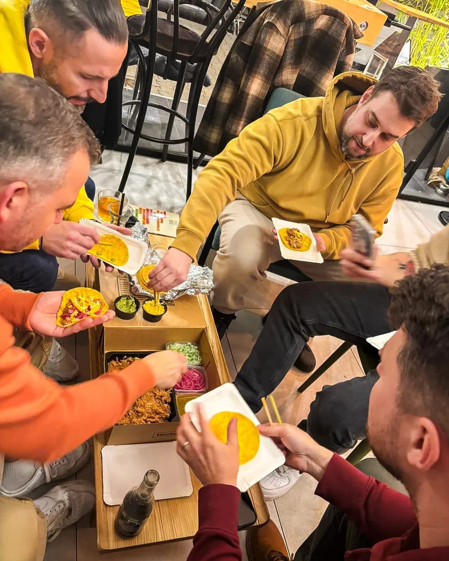 Social Box: tacos s partiou